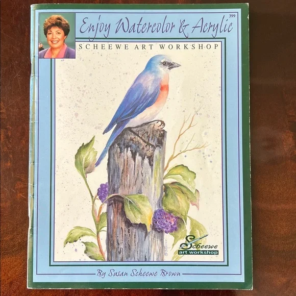 Watercolor Instruction Books Set of 4 Susan Scheewe Production - Picture 4 of 10